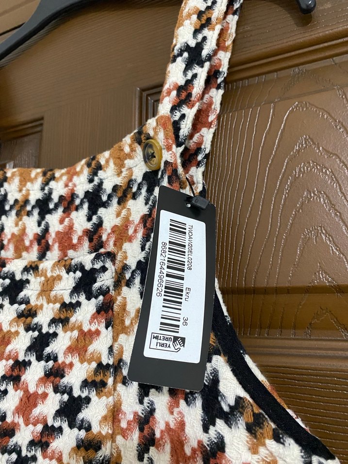 Desenli salopet - Görsel 3