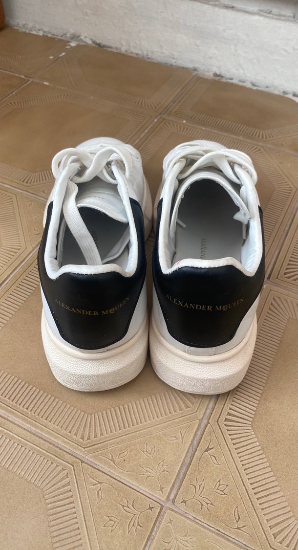 Beyaz Stiletto Topuklu Kadın Spor Ayakkabı - Görsel 4