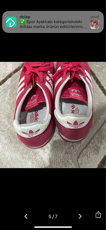 38 Beden pembe Renk adidas spor ayakkabı