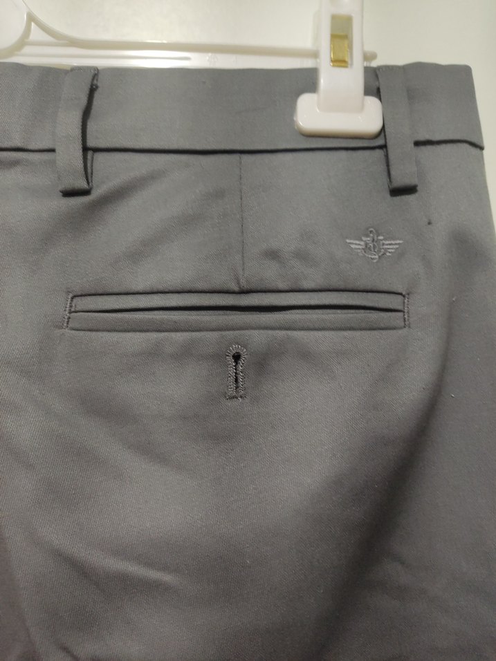 Gri Erkek Ofis Pantolonu Regular Fit - Görsel 5