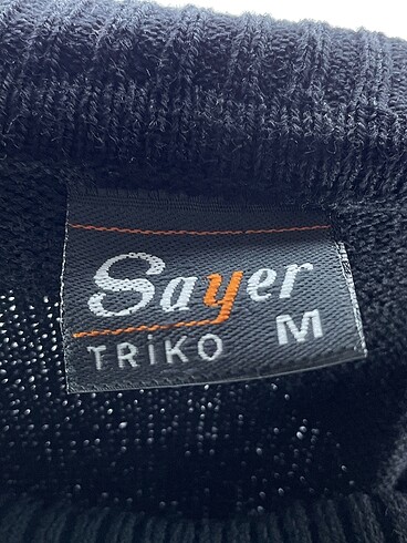 m Beden siyah Renk PreLoved Kazak / Triko %70 İndirimli.