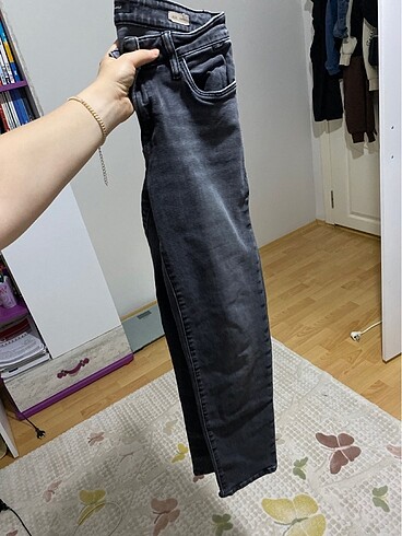 27 Beden siyah Renk dusuk bel siyah jean