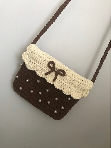 Örgü çanta - Görsel 3