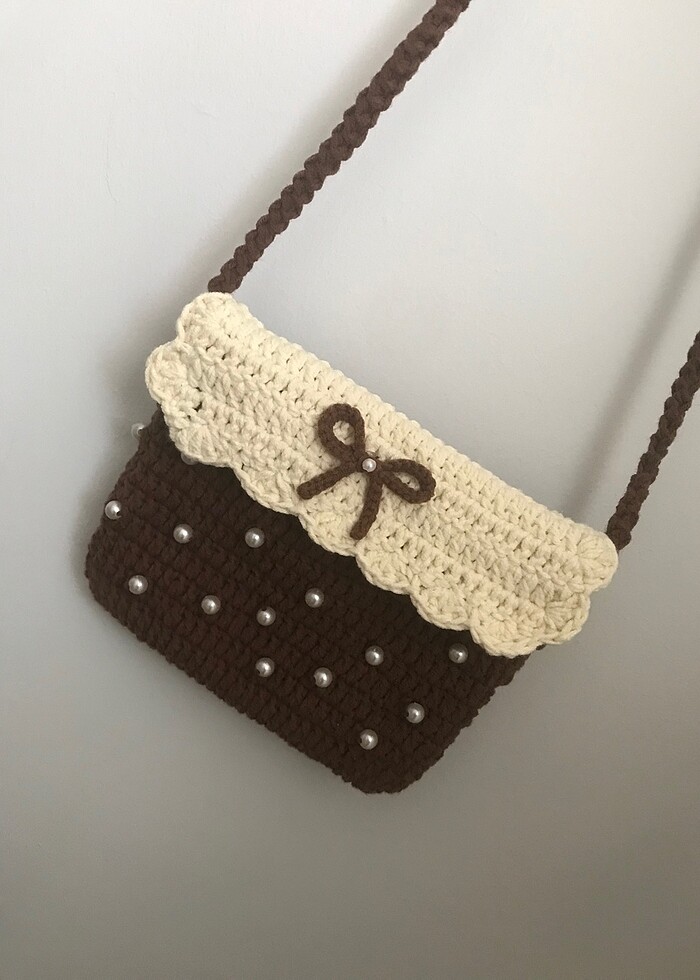 Örgü çanta - Görsel 3