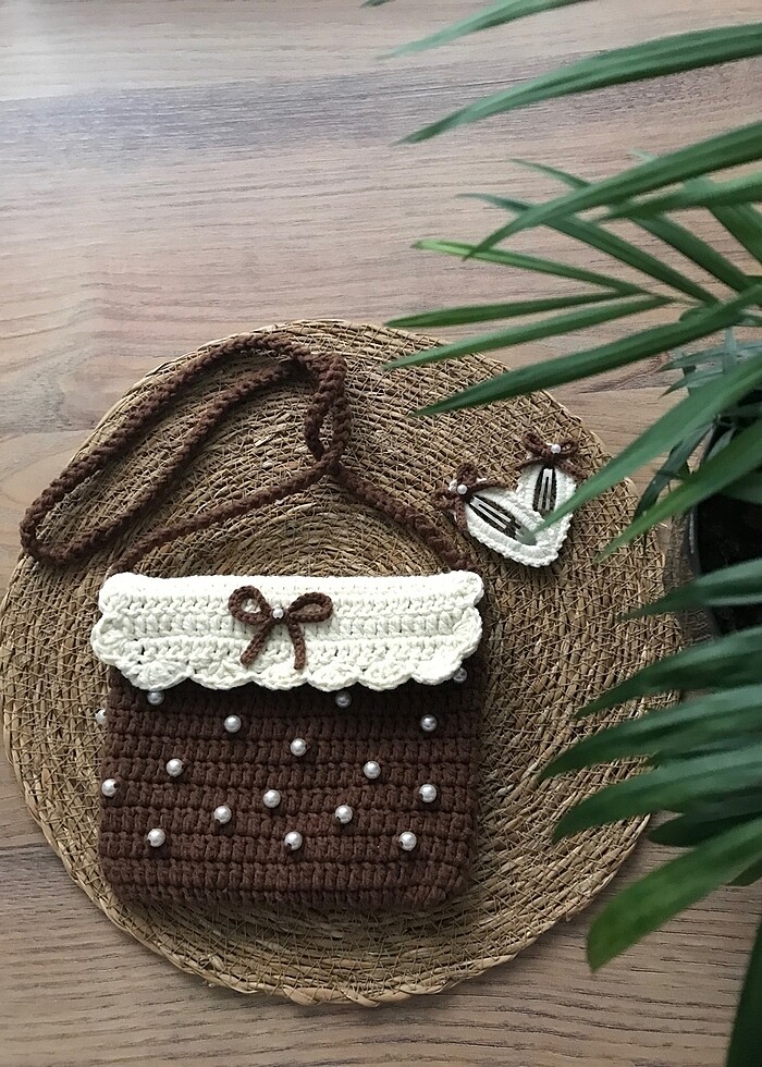 Örgü çanta - Görsel 2