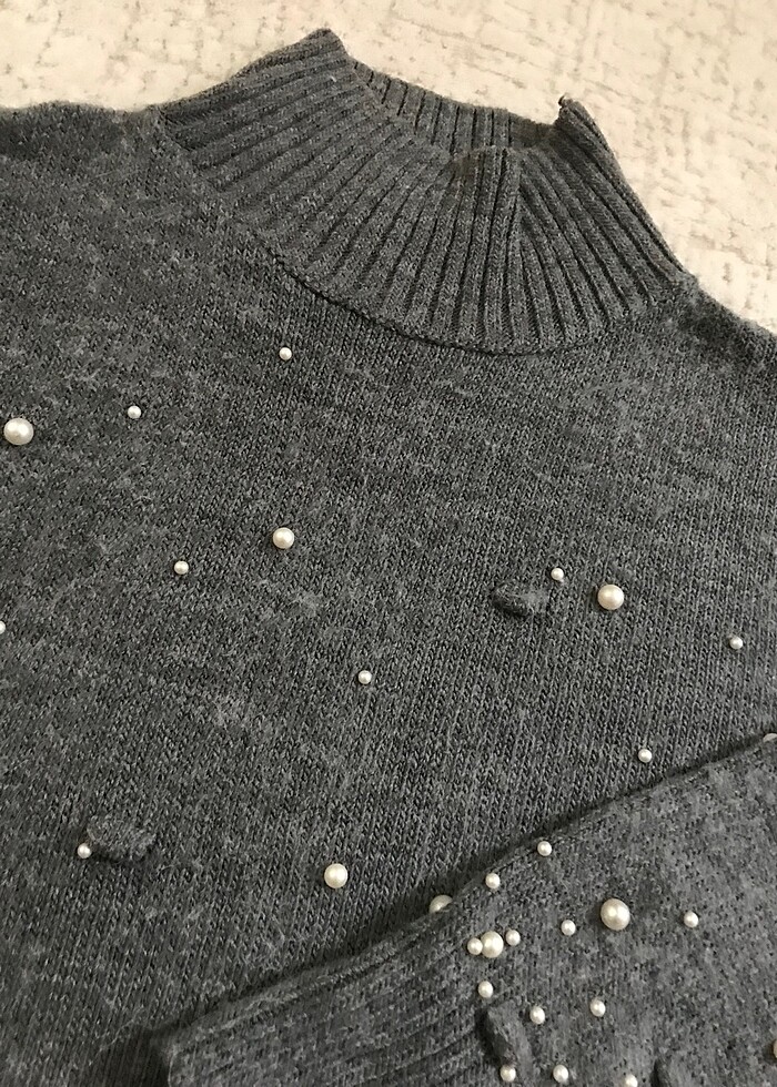 Kadın kazak triko - Görsel 2