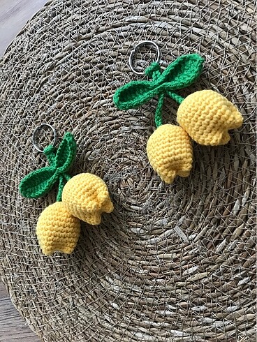 Anahtarlık örgü laleler - Görsel 3