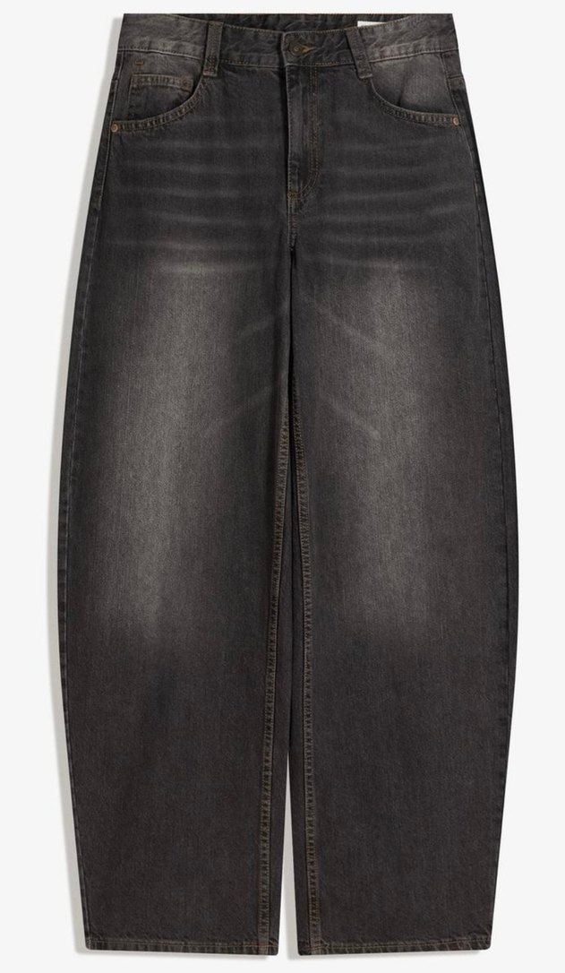 bershka baggy jean kadin - Görsel 5