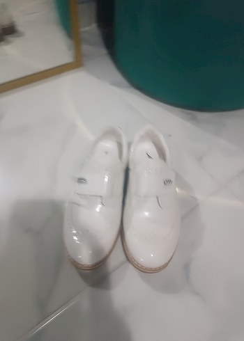 Beyaz özel gün ayakkabı - Görsel 5