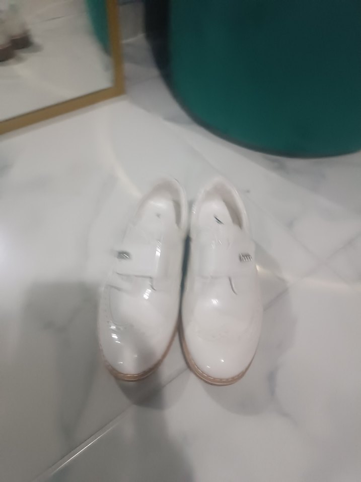 Beyaz özel gün ayakkabı - Görsel 5