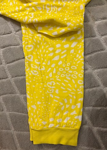 Sarı Kız Çocuk Pijama - Görsel 3