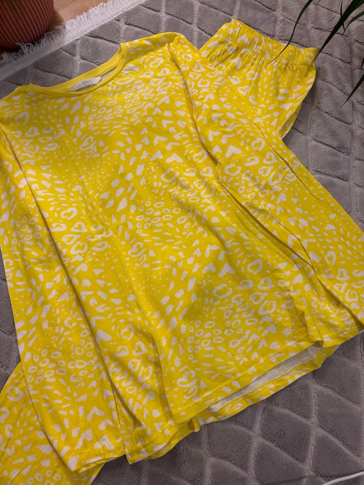 Sarı Kız Çocuk Pijama - Görsel 2