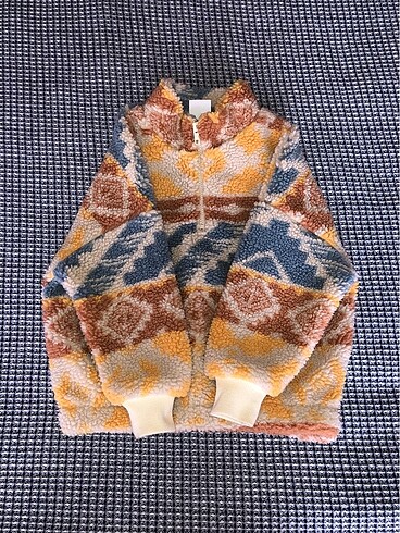 Zara suni yunlu sweatshirt