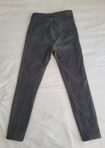 Bej Süet Rahat Kesim Kadın Pantolon - Görsel 8