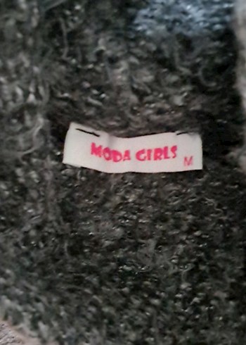 Gri Örgü Yün Kadın Kazak - Görsel 3