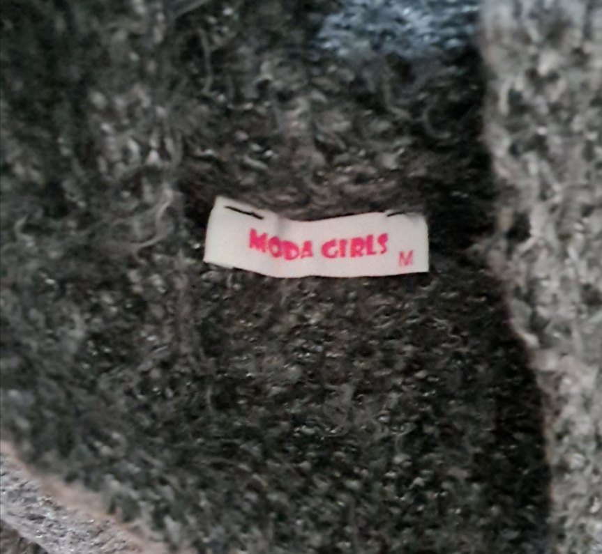 Gri Örgü Yün Kadın Kazak - Görsel 3