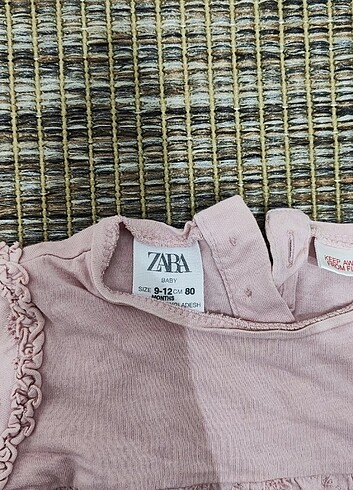 Zara 1 yaş üst bluz orginal zara