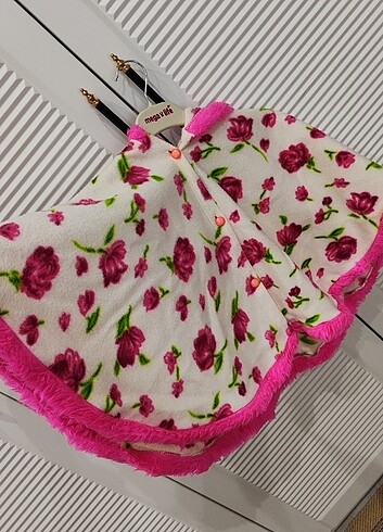 2-3 yaş kız çocuk panço - Görsel 2