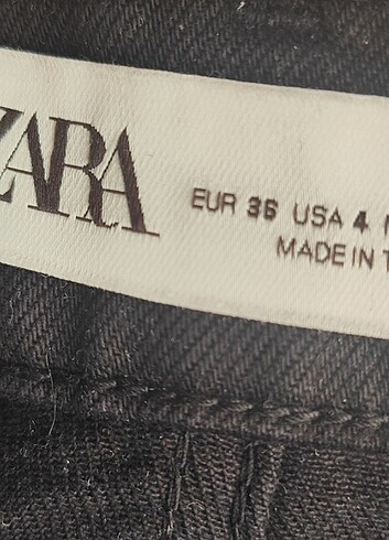 Zara Orijinal zara bayan siyah kot