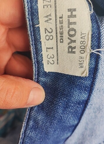 28 Beden mavi Renk Bayan düşük bel kot