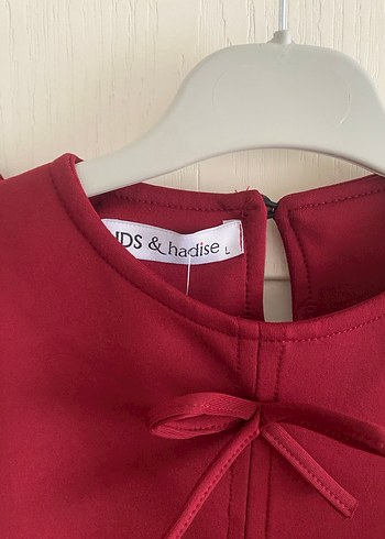 Bordo Midi Kadın Takım Elbise - Görsel 9