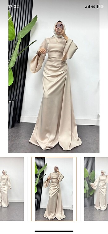 Zeyna model saten abiye