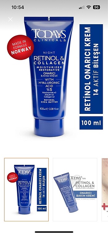 Retinol kremi