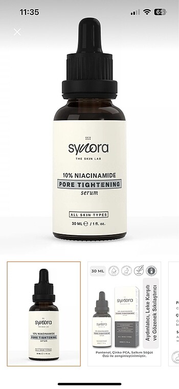 Diğer Niasinamid Gözenek Skilastric Serum