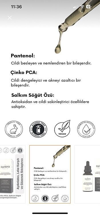 Beden Niasinamid Gözenek Skilastric Serum