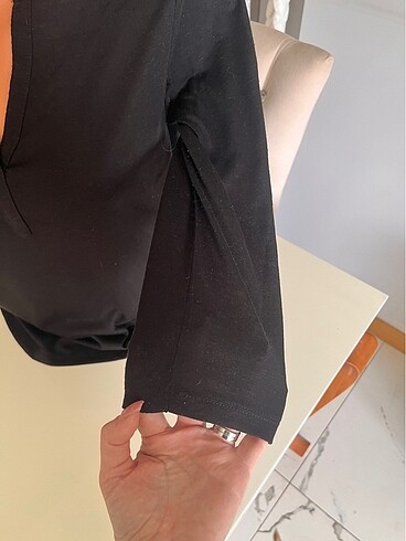 xs Beden siyah Renk H&M bluz