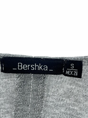 s Beden gri Renk Bershka Günlük Elbise %70 İndirimli.