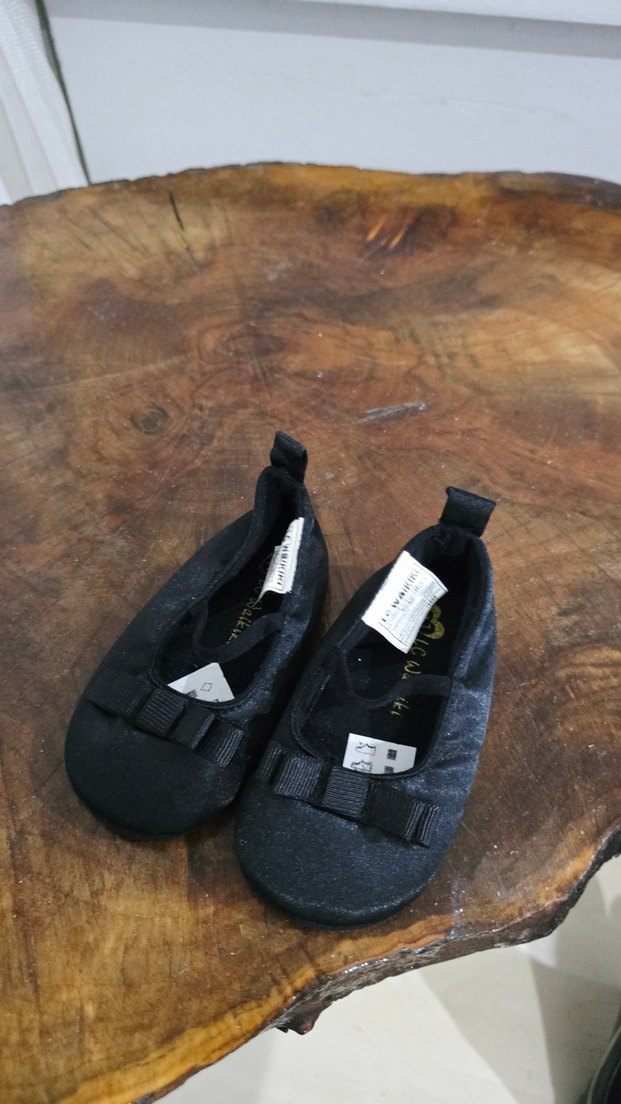 bebek Siyah Tokalı Babet - Görsel 2