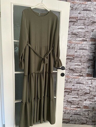 xl Beden haki Renk Elbise