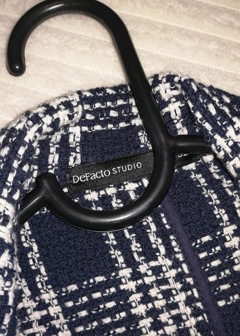 Kadın Gri Midi Düğmeli Ceket - Görsel 2