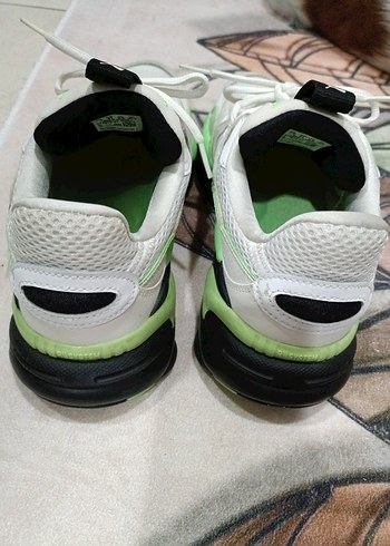 Yeşil Bağcıklı erkek pumaSpor Ayakkabı - Görsel 3