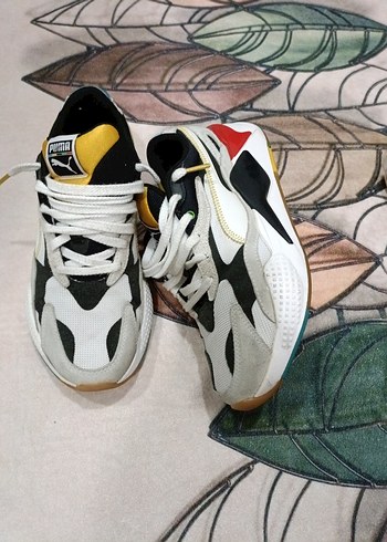 Puma Sarı Gri erkek Spor Ayakkabı - Görsel 2