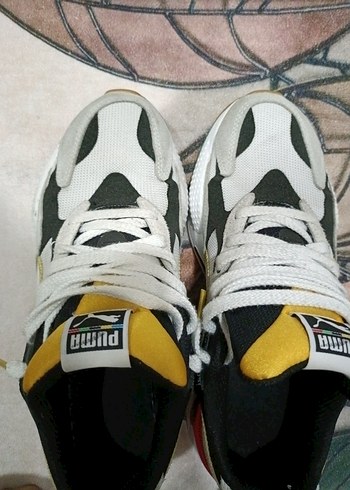 Puma Sarı Gri erkek Spor Ayakkabı - Görsel 3