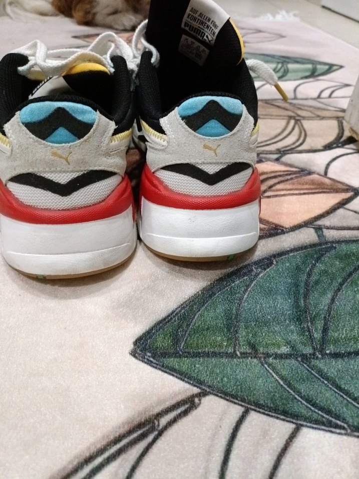 Puma Sarı Gri erkek Spor Ayakkabı - Görsel 5