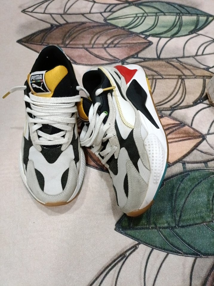 Puma Sarı Gri erkek Spor Ayakkabı - Görsel 2