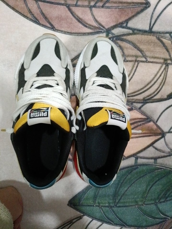 Puma Sarı Gri erkek Spor Ayakkabı - Görsel 4