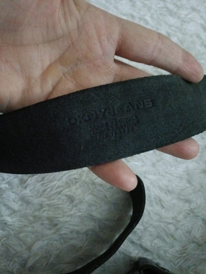 Siyah Rock Punk Erkek Kemer Dünya orjınaldır - Görsel 5