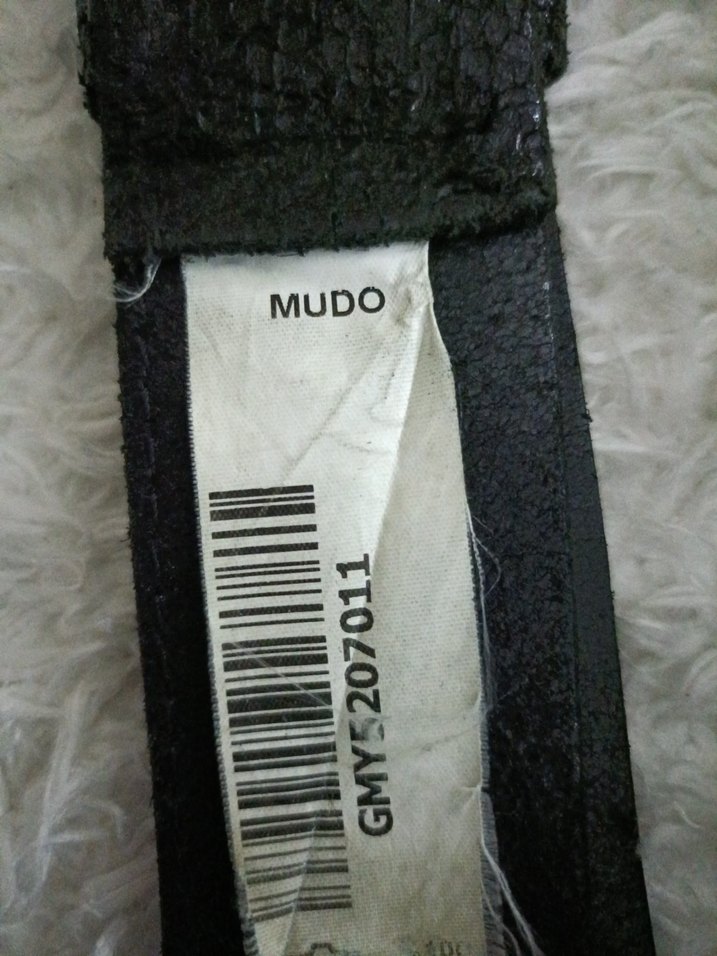 Siyah Erkek Gotik Tarzmudo kemer - Görsel 5