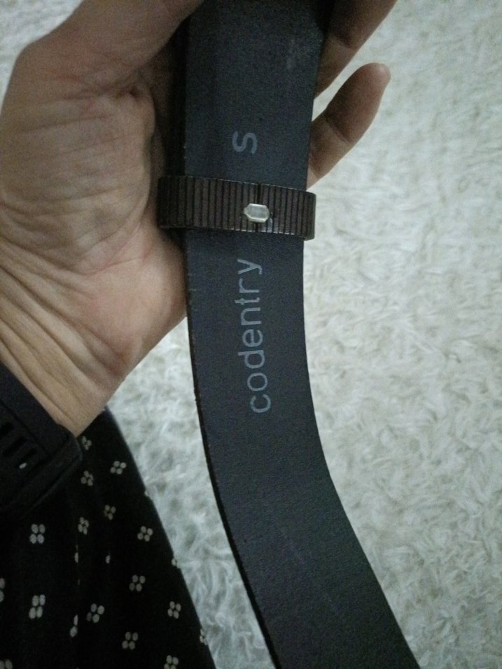 Kahverengi Deri codentry erkek kemer - Görsel 4