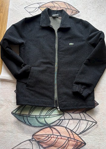 Lacoste Siyah Polar Ceket