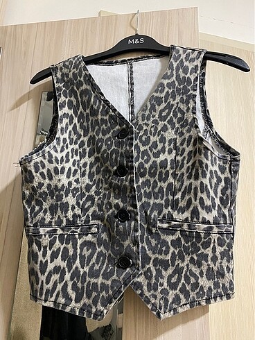 Zara leopar yelek