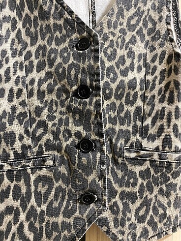 Zara Zara leopar yelek