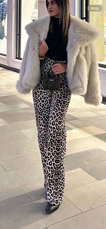 Milla leopar pantolon