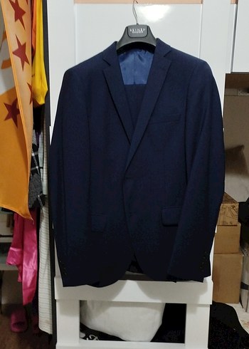 Lacivert Erkek Ofis Takımı - Regular Fit - Görsel 2