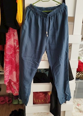 mavi Kadın Denim Rahat Kesim Pantolon - Görsel 2