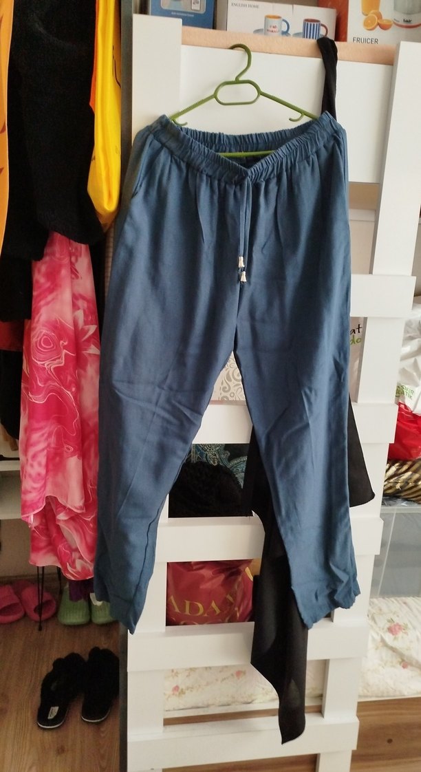 mavi Kadın Denim Rahat Kesim Pantolon - Görsel 3